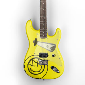 Tom Delonge 2023 partcaster ES333 design UFO and smiley