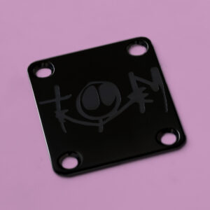 Guitar neck plate | Blaudez Guitars